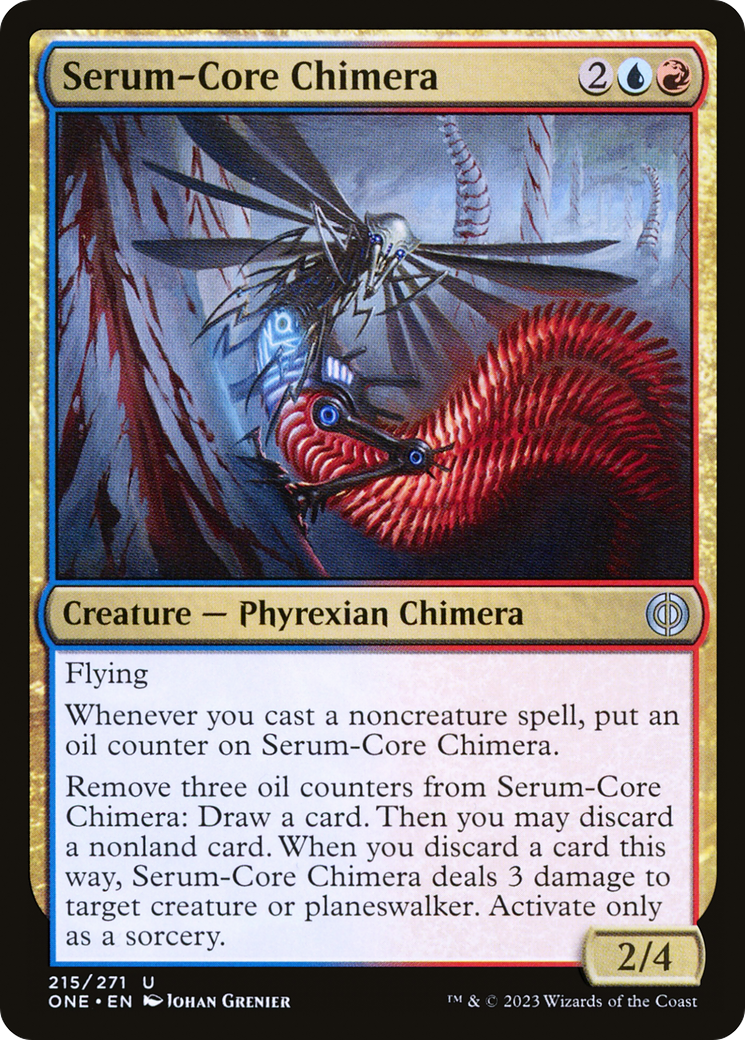 Serum-Core Chimera [Phyrexia: All Will Be One] | Exor Games Dartmouth