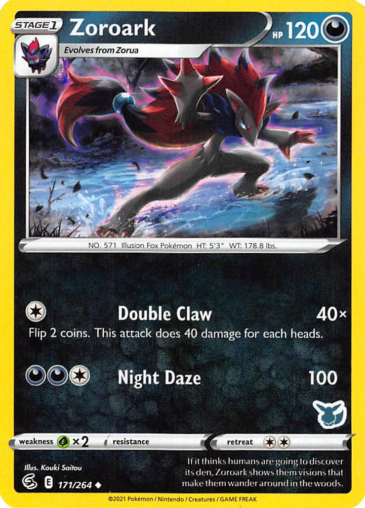 Zoroark (171/264) (Eevee Deck) [Battle Academy 2022] | Exor Games Dartmouth