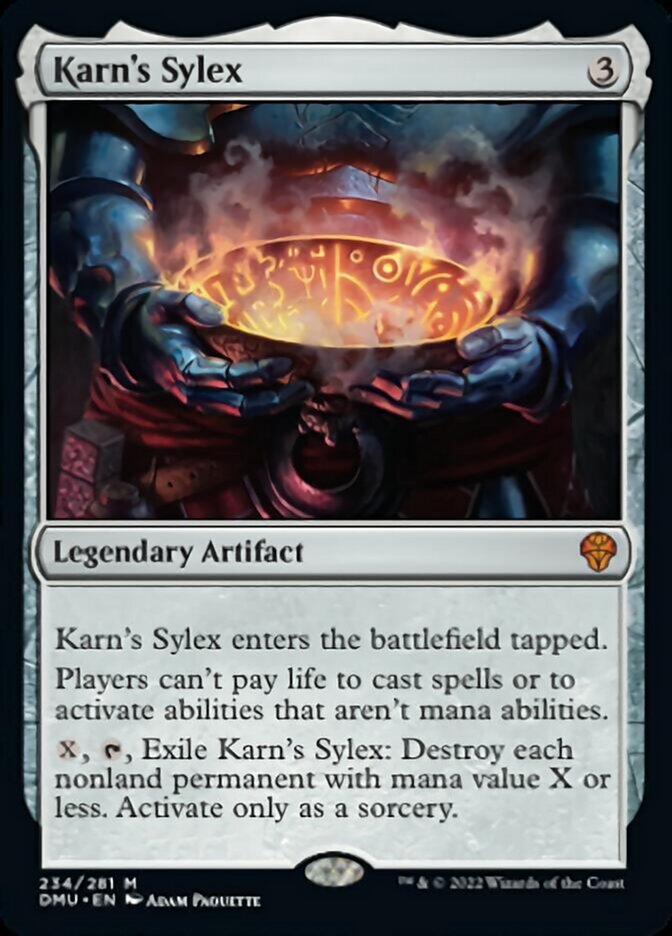 Karn's Sylex [Dominaria United] | Exor Games Dartmouth