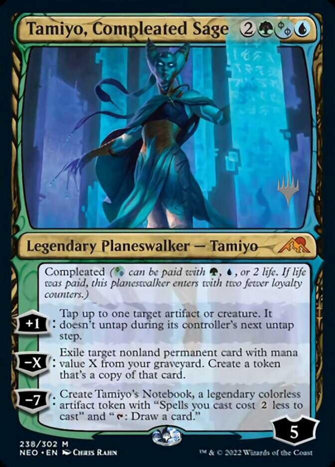 Tamiyo, Compleated Sage (Promo Pack) [Kamigawa: Neon Dynasty Promos] | Exor Games Dartmouth