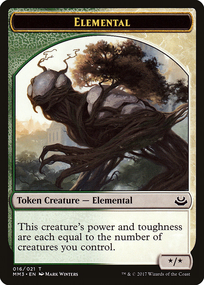 Elemental [Modern Masters 2017 Tokens] | Exor Games Dartmouth