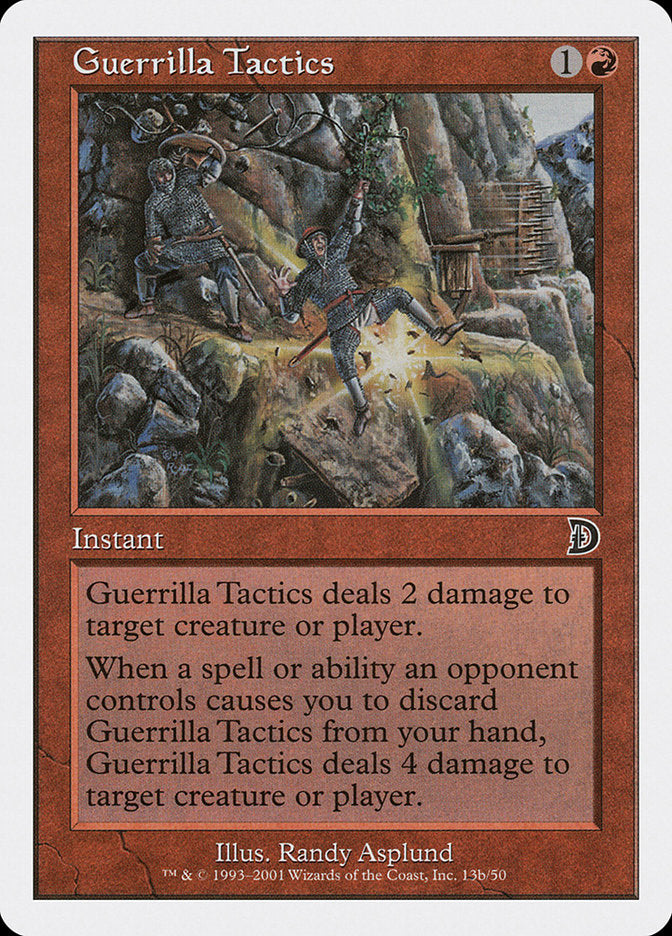 Guerrilla Tactics (Falling) [Deckmasters] | Exor Games Dartmouth