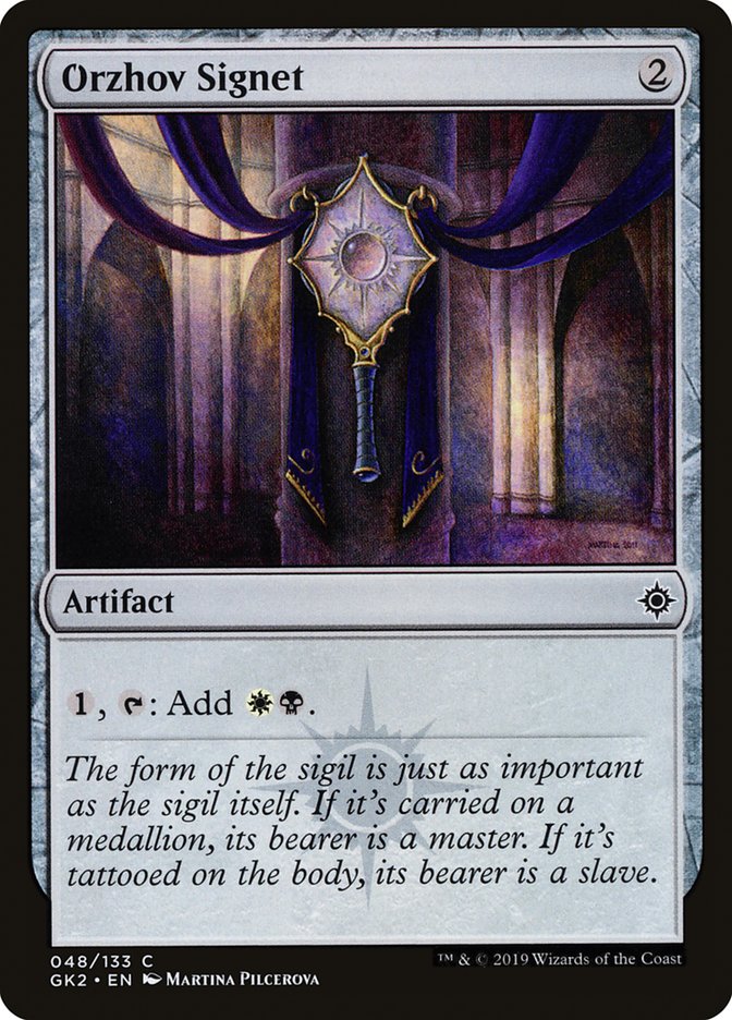 Orzhov Signet [Ravnica Allegiance Guild Kit] | Exor Games Dartmouth
