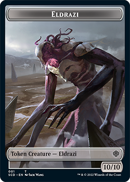 Eldrazi // Soldier Double-Sided Token [Starter Commander Decks] | Exor Games Dartmouth