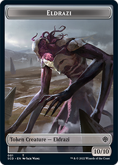 Eldrazi // Soldier Double-Sided Token [Starter Commander Decks] | Exor Games Dartmouth
