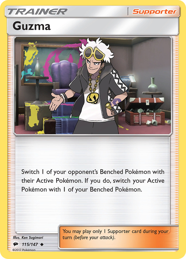 Guzma (115/147) [Sun & Moon: Burning Shadows] | Exor Games Dartmouth