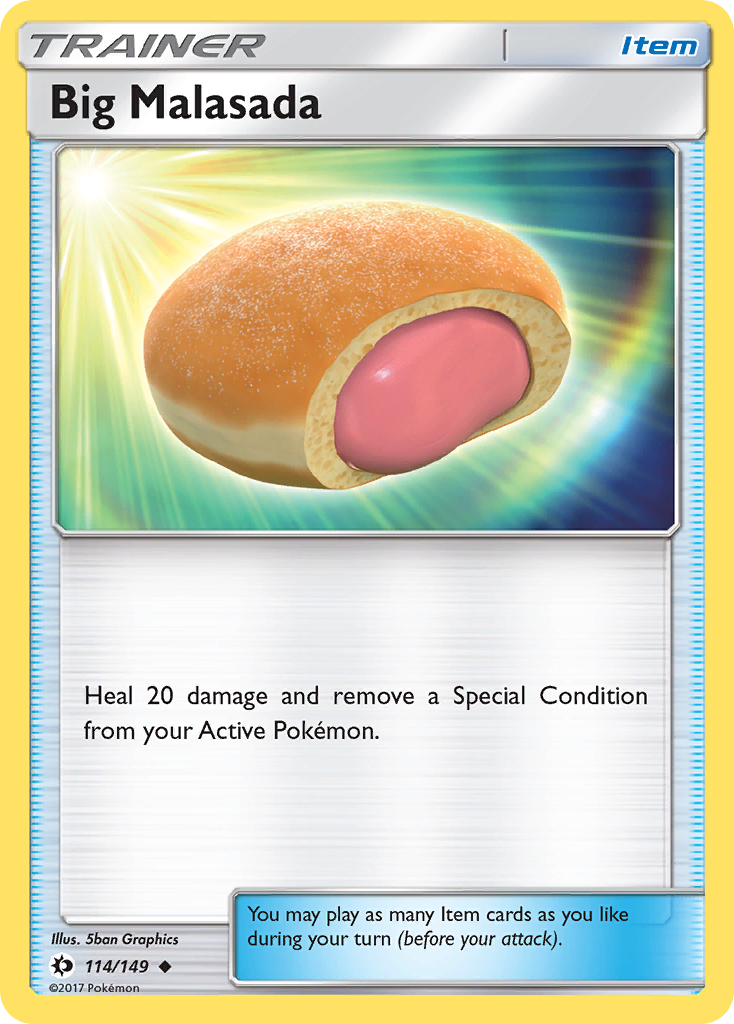 Big Malasada (114/149) [Sun & Moon: Base Set] | Exor Games Dartmouth