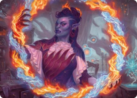 Rootha, Mercurial Artist Art Card [Strixhaven: School of Mages Art Series] | Exor Games Dartmouth