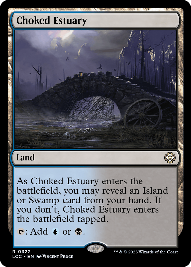 Choked Estuary [The Lost Caverns of Ixalan Commander] | Exor Games Dartmouth