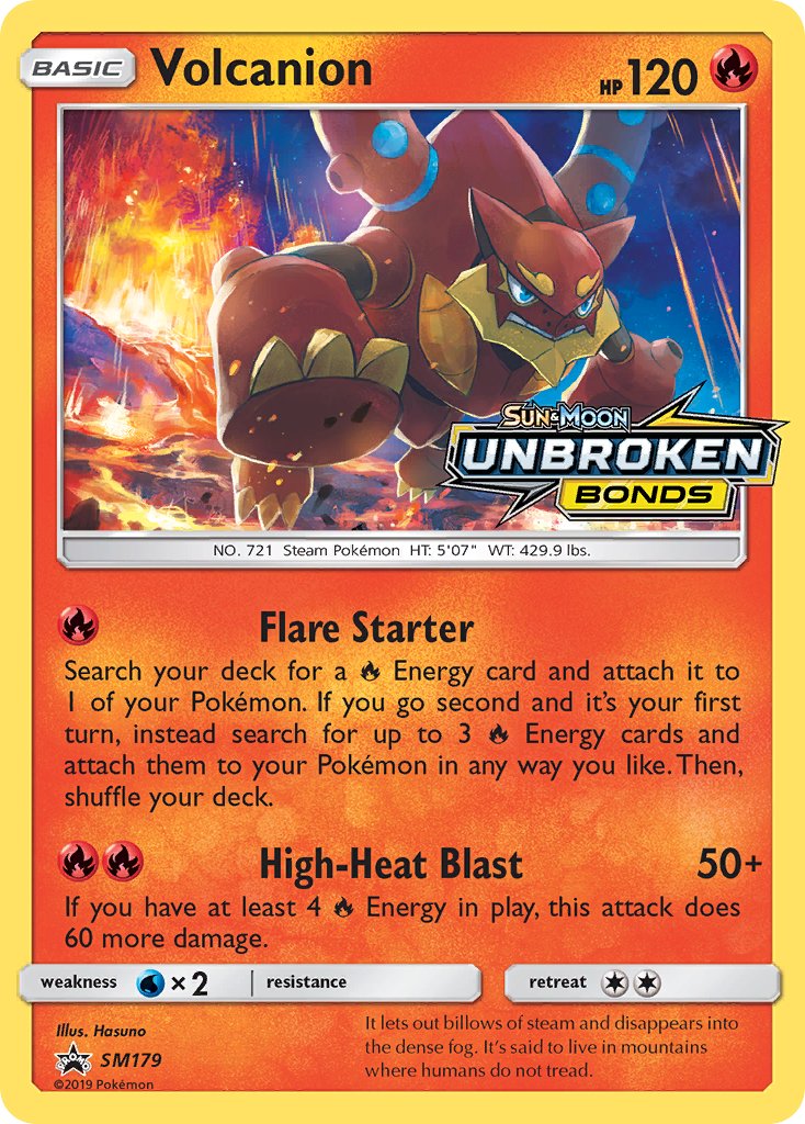 Volcanion (SM179) [Sun & Moon: Black Star Promos] | Exor Games Dartmouth