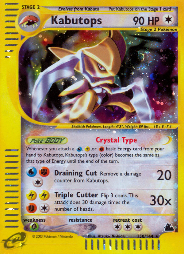 Kabutops (150/144) [Skyridge] | Exor Games Dartmouth