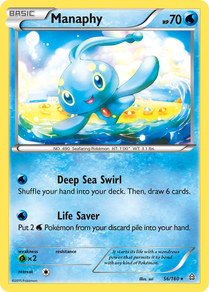 Manaphy (56/160) [XY: Primal Clash] | Exor Games Dartmouth