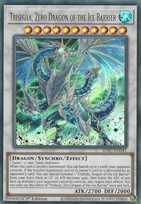 Trishula, Zero Dragon of the Ice Barrier [SDFC-EN041] Ultra Rare | Exor Games Dartmouth