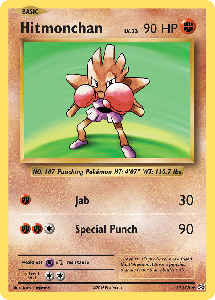 Hitmonchan (62/108) [XY: Evolutions] | Exor Games Dartmouth