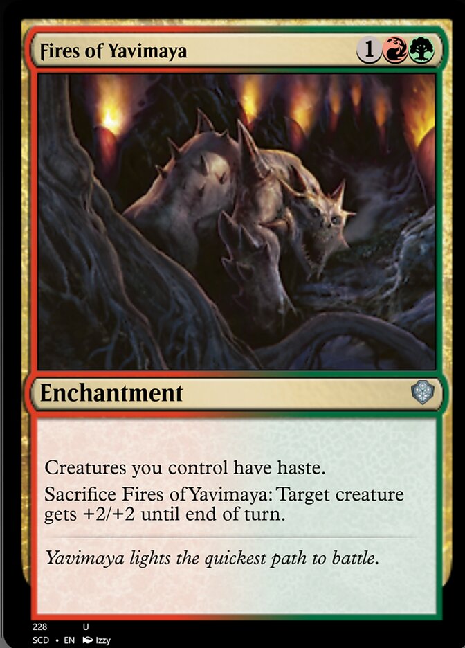 Fires of Yavimaya [Starter Commander Decks] | Exor Games Dartmouth