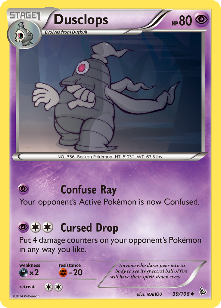 Dusclops (39/106) [XY: Flashfire] | Exor Games Dartmouth