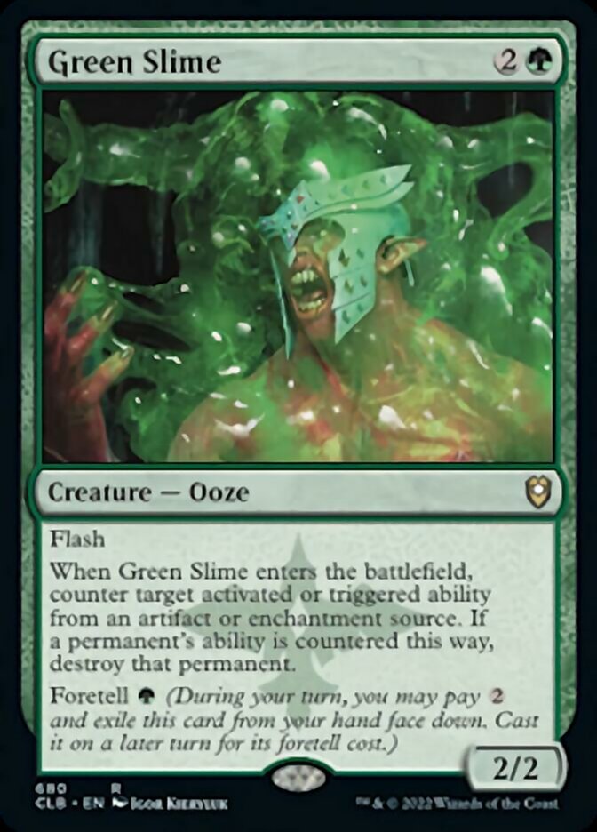 Green Slime [Commander Legends: Battle for Baldur's Gate] | Exor Games Dartmouth