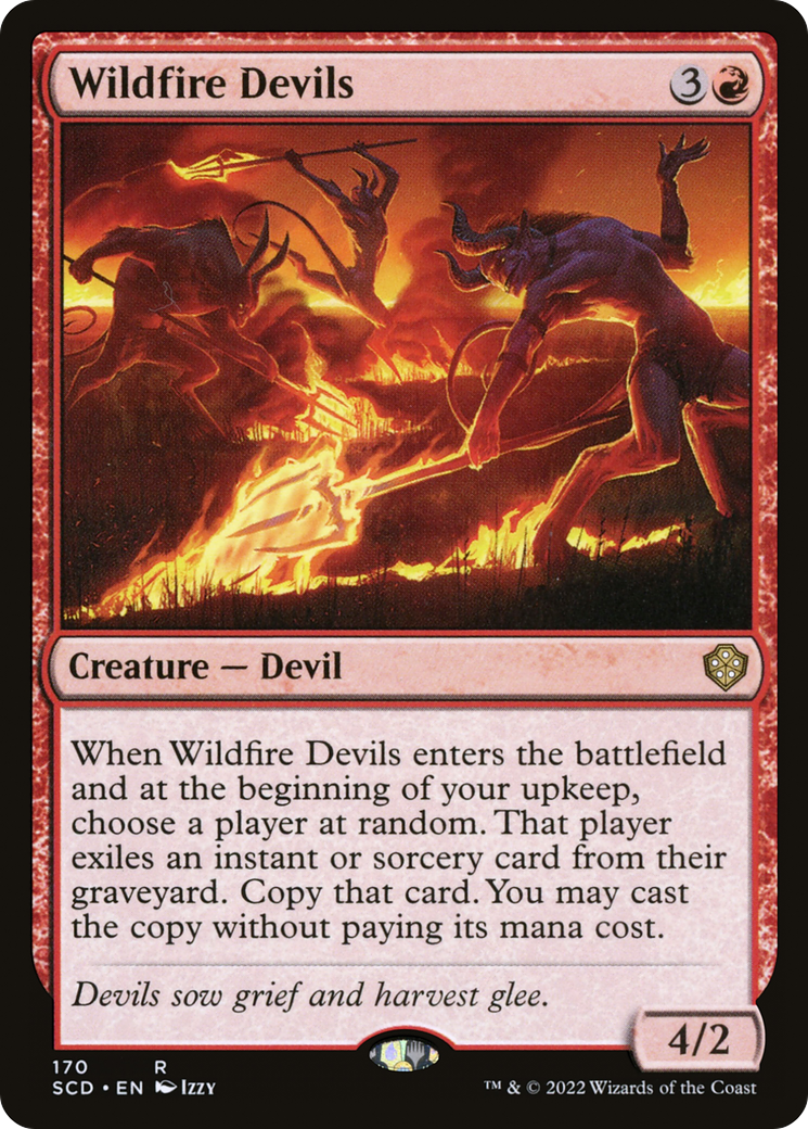 Wildfire Devils [Starter Commander Decks] | Exor Games Dartmouth