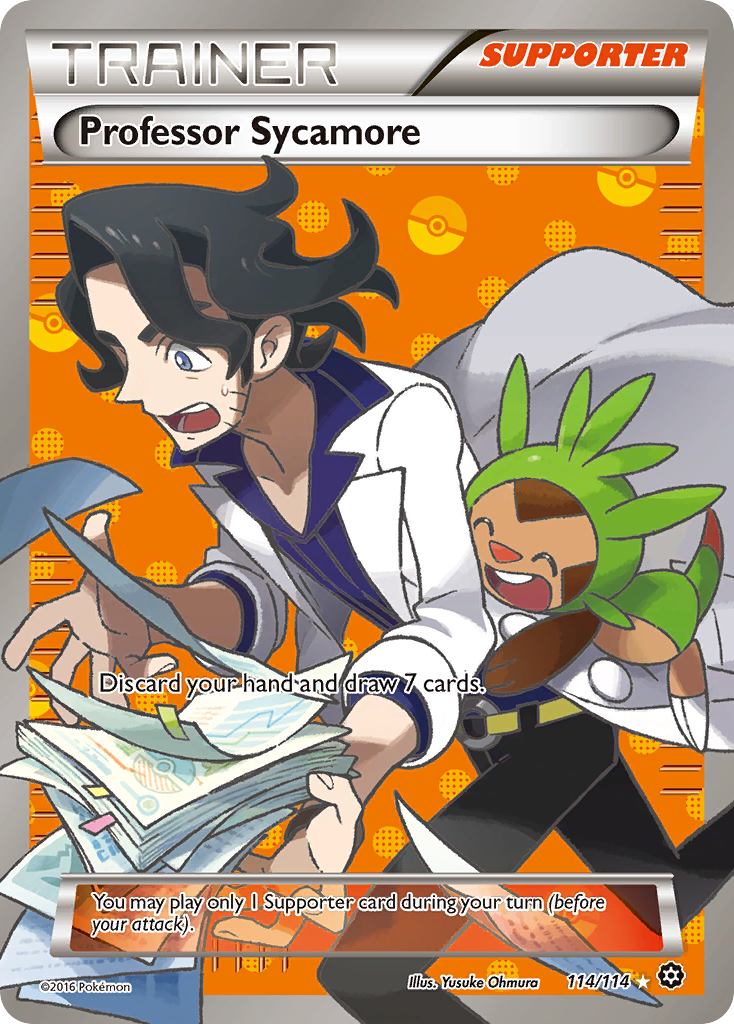 Professor Sycamore (114/114) [XY: Steam Siege] | Exor Games Dartmouth