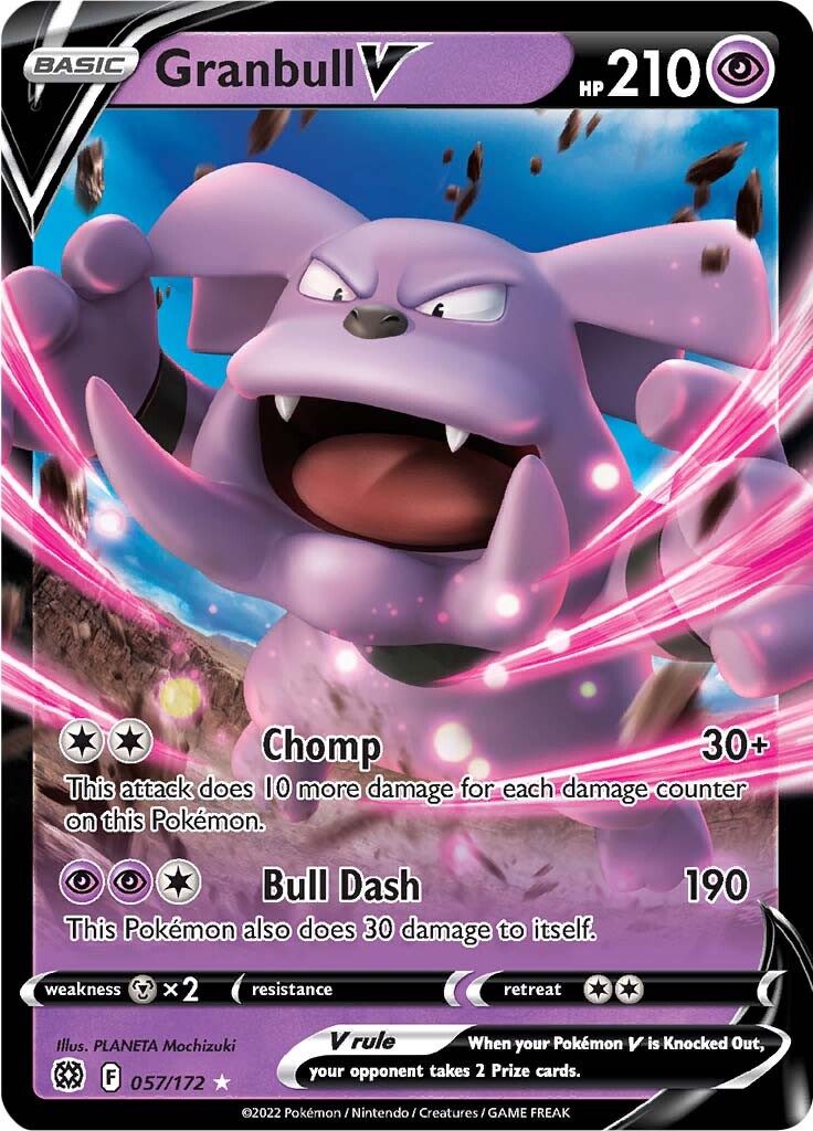 Granbull V (057/172) [Sword & Shield: Brilliant Stars] | Exor Games Dartmouth