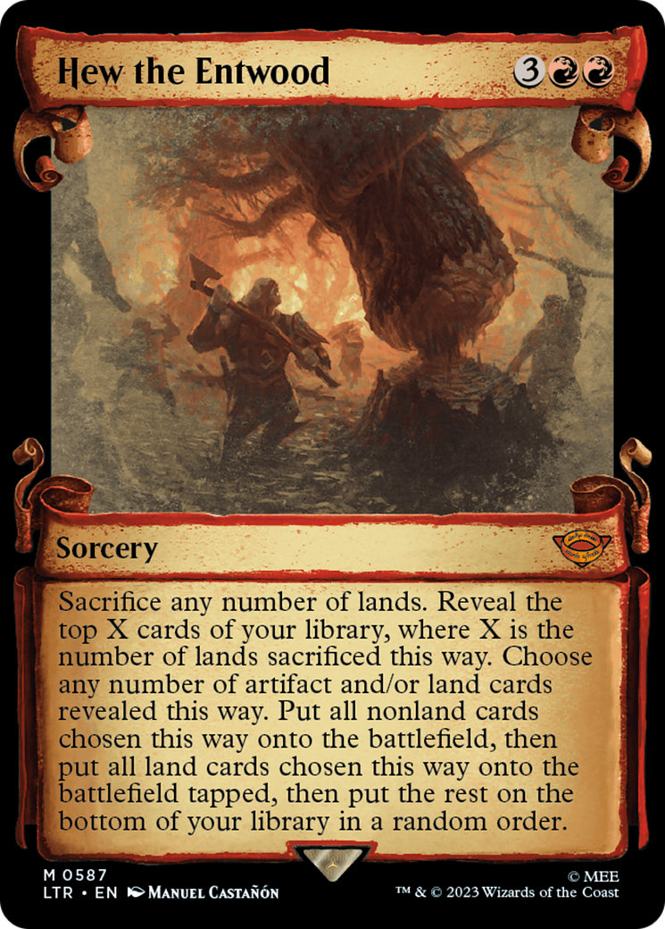 Hew the Entwood [The Lord of the Rings: Tales of Middle-Earth Showcase Scrolls] | Exor Games Dartmouth