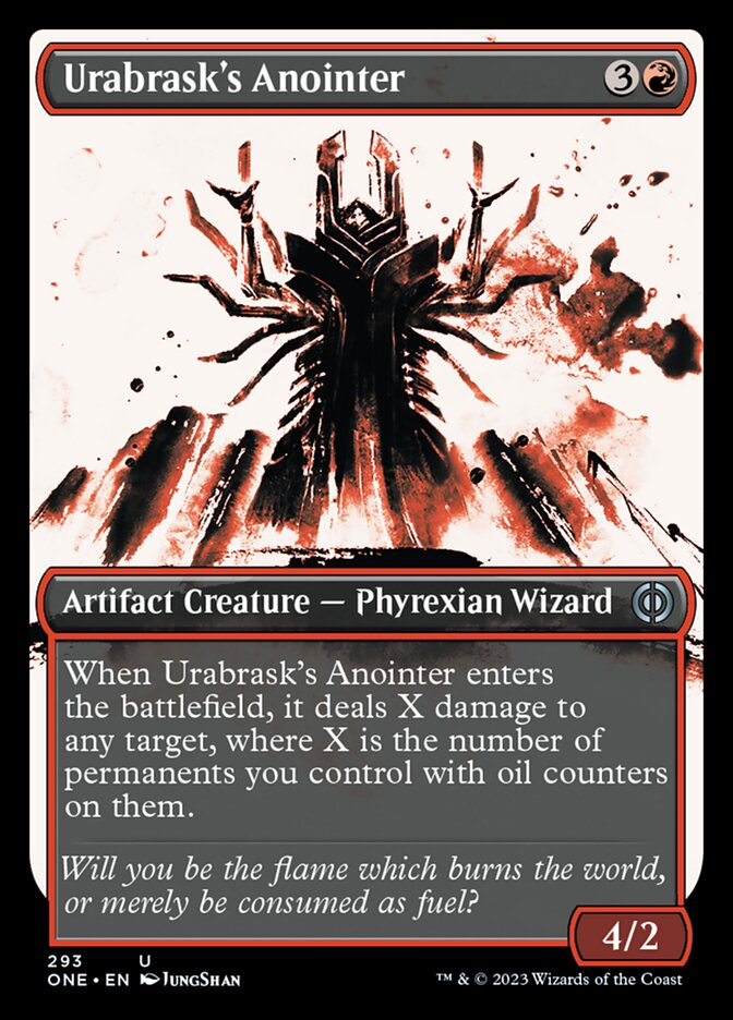 Urabrask's Anointer (Showcase Ichor) [Phyrexia: All Will Be One] | Exor Games Dartmouth