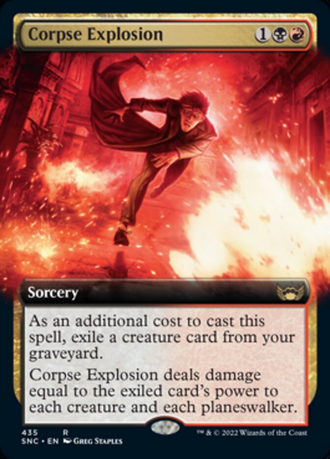 Corpse Explosion (Extended Art) [Streets of New Capenna] | Exor Games Dartmouth