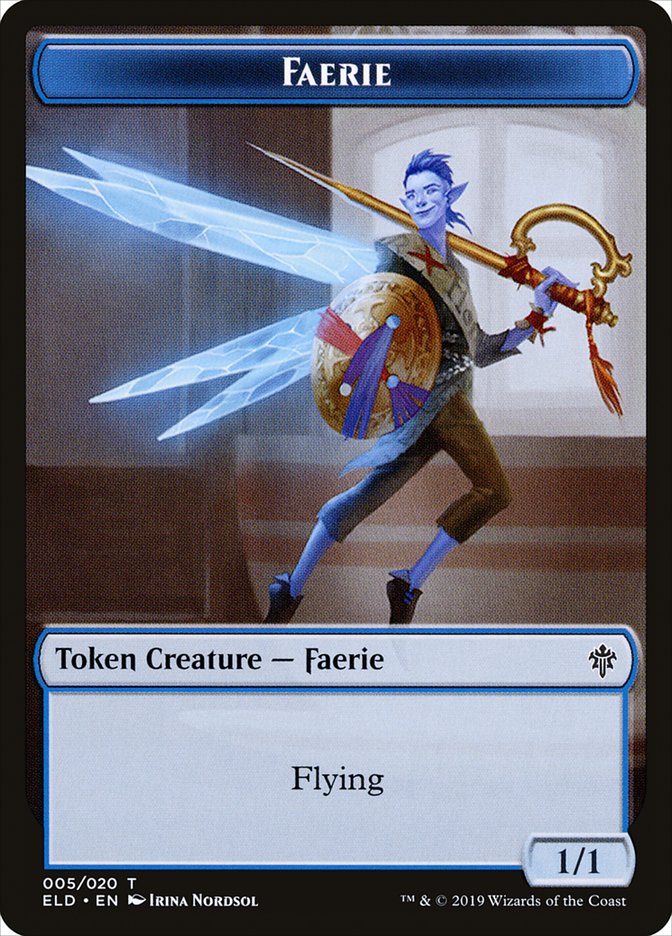Faerie [Throne of Eldraine Tokens] | Exor Games Dartmouth