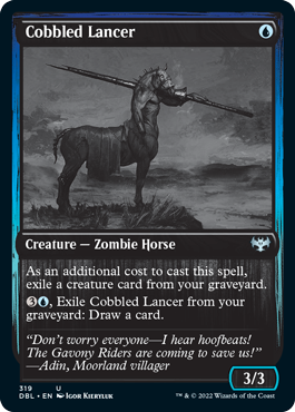Cobbled Lancer [Innistrad: Double Feature] | Exor Games Dartmouth