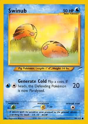 Swinub (84/105) [Neo Destiny Unlimited] | Exor Games Dartmouth