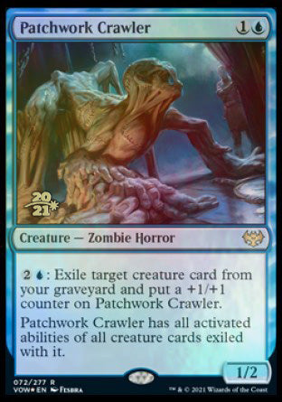 Patchwork Crawler [Innistrad: Crimson Vow Prerelease Promos] | Exor Games Dartmouth