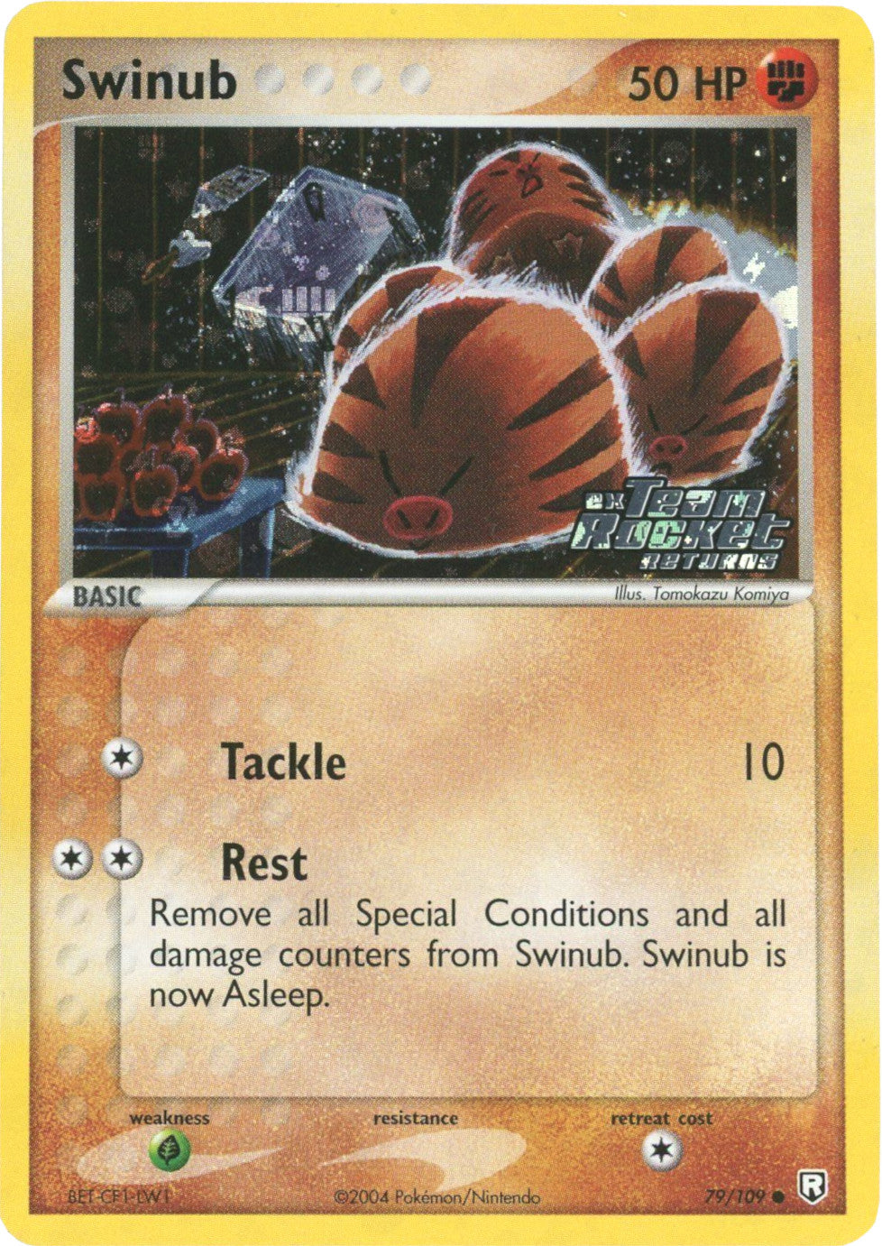 Swinub (79/109) (Stamped) [EX: Team Rocket Returns] | Exor Games Dartmouth