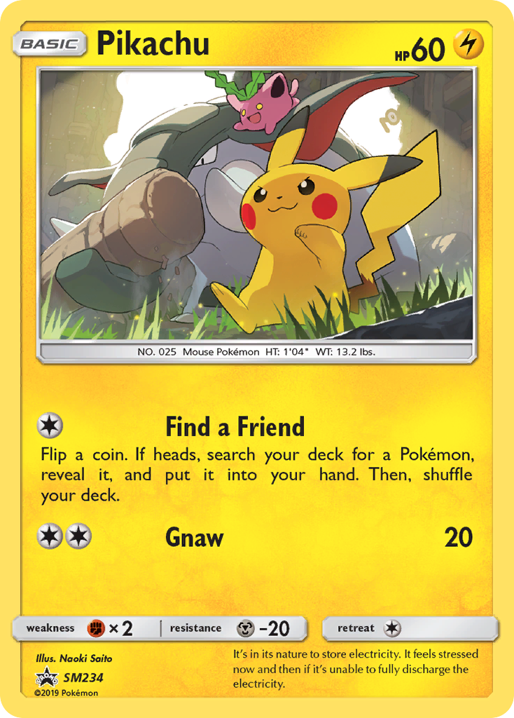 Pikachu (SM234) [Sun & Moon: Black Star Promos] | Exor Games Dartmouth