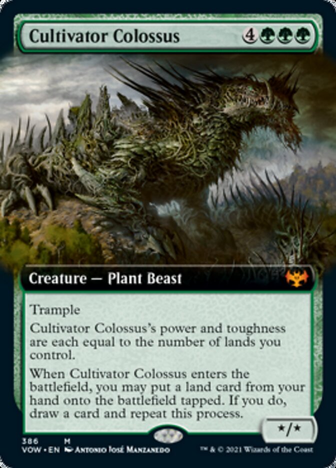 Cultivator Colossus (Extended) [Innistrad: Crimson Vow] | Exor Games Dartmouth