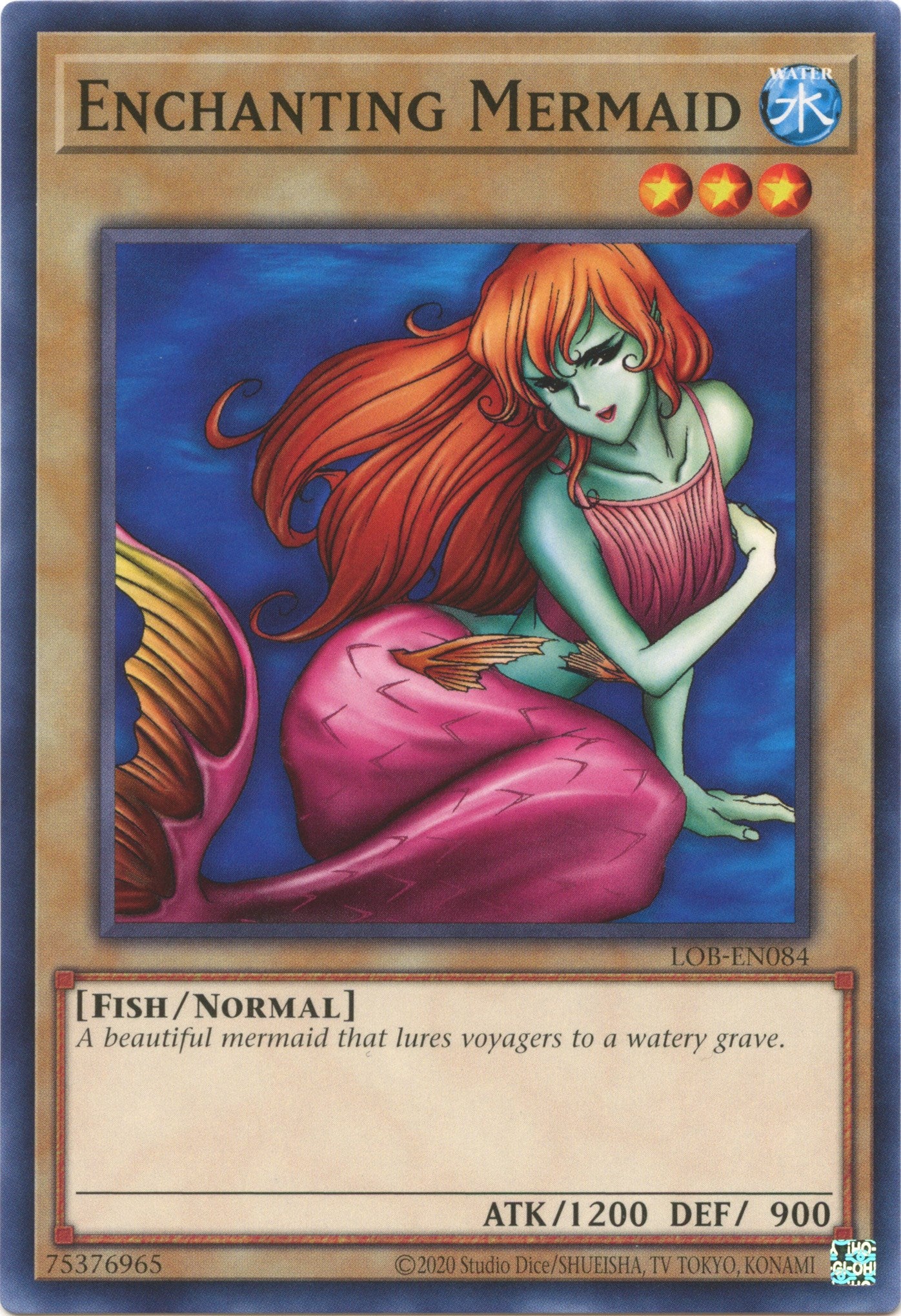 Enchanting Mermaid (25th Anniversary) [LOB-EN084] Common | Exor Games Dartmouth