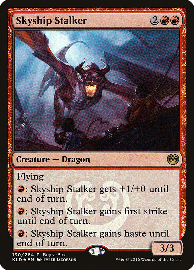 Skyship Stalker (Buy-A-Box) [Kaladesh Promos] | Exor Games Dartmouth