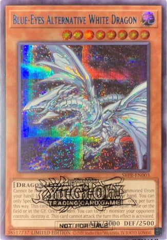 Blue-Eyes Alternative White Dragon [SBPR-EN003] Secret Rare | Exor Games Dartmouth