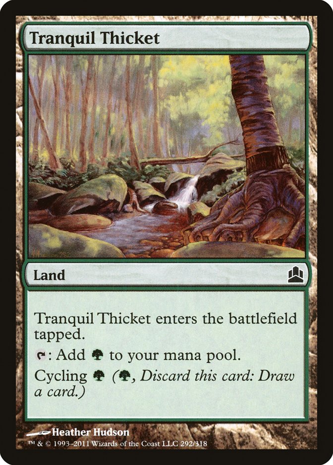 Tranquil Thicket [Commander 2011] | Exor Games Dartmouth