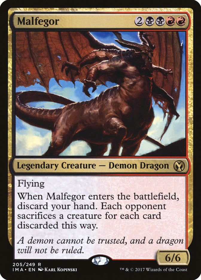 Malfegor [Iconic Masters] | Exor Games Dartmouth