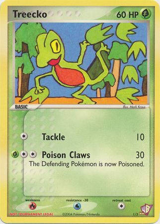 Treecko (1/5) [Kids WB Promos] | Exor Games Dartmouth