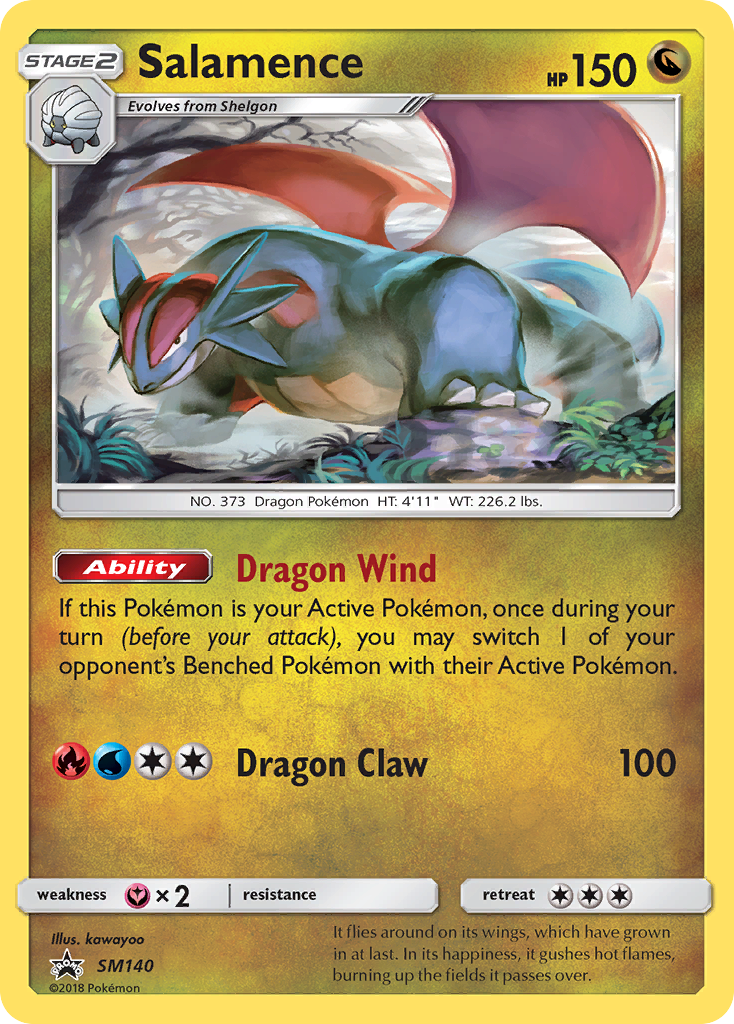 Salamence (SM140) [Sun & Moon: Black Star Promos] | Exor Games Dartmouth