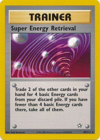 Super Energy Retrieval (89/111) [Neo Genesis Unlimited] | Exor Games Dartmouth