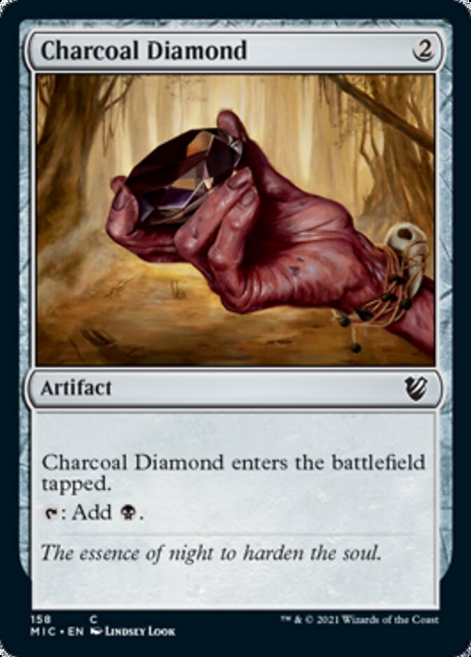 Charcoal Diamond [Innistrad: Midnight Hunt Commander] | Exor Games Dartmouth