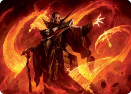 Plargg, Dean of Chaos Art Card [Strixhaven: School of Mages Art Series] | Exor Games Dartmouth