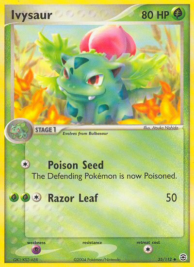 Ivysaur (35/112) [EX: FireRed & LeafGreen] | Exor Games Dartmouth