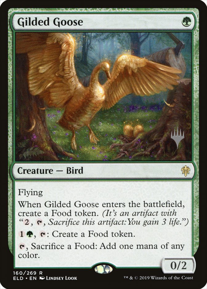 Gilded Goose (Promo Pack) [Throne of Eldraine Promos] | Exor Games Dartmouth