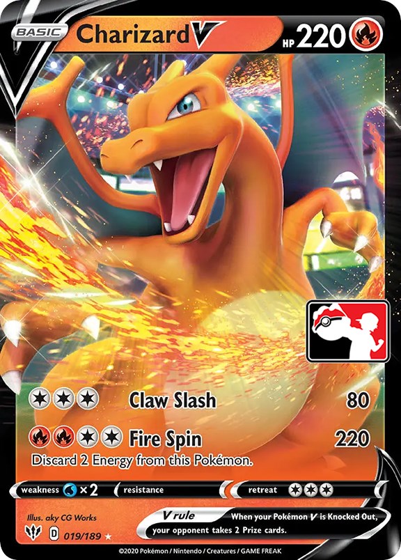 Charizard V (019/189) [Prize Pack Series One] | Exor Games Dartmouth