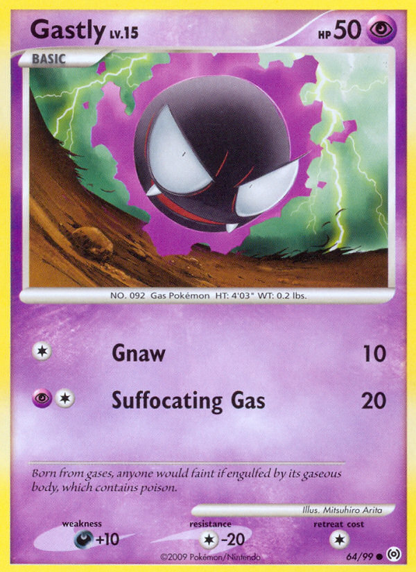 Gastly (64/99) [Platinum: Arceus] | Exor Games Dartmouth