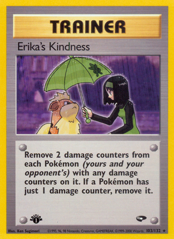 Erika's Kindness (103/132) [Gym Challenge 1st Edition] | Exor Games Dartmouth