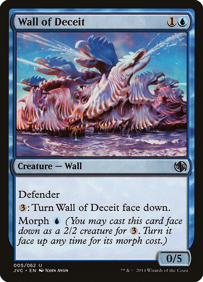 Wall of Deceit [Duel Decks Anthology] | Exor Games Dartmouth